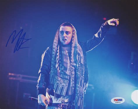 Mac Miller Signed 8x10 Photo Psa Hologram Pristine Auction