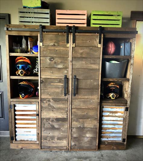 Diy Garage Cabinets With Sliding Doors - Cabinet : Home Decorating ...