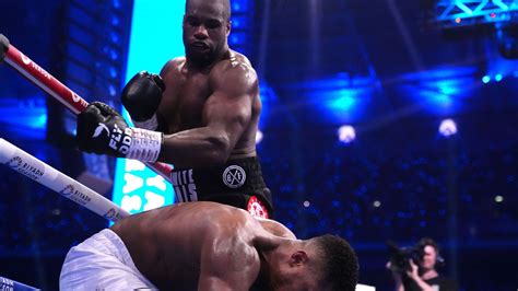 Anthony Joshua Defeated By Daniel Dubois In Ibf World Heavyweight Title Fight At Wembley Stadium