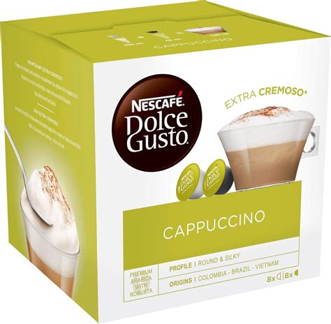 Nescafé Dolce Gusto Cappuccino Café Gourmand 16 Capsules 1 boîte x