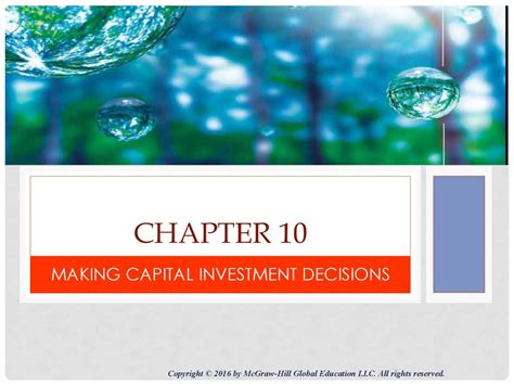 Making Capital Investment Decisions Ppt Download