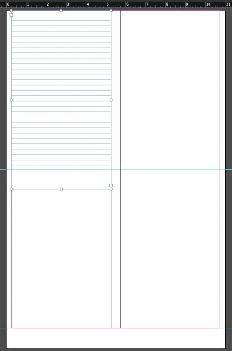 How to Make a Ledger Size Lined Paper Template (11×17) for bookbinding