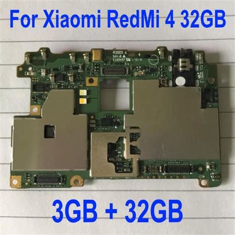 Carte Mère Originale Pour Xiaomi Redmi 4 Pro Prime Micrologiciel