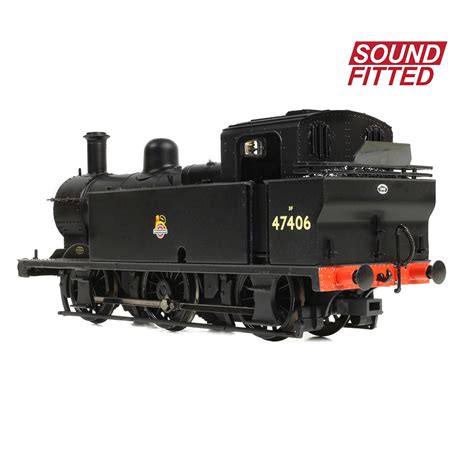 Bachmann Europe Plc Lms Fowler 3f Jinty 47406 Br Black Early Emblem