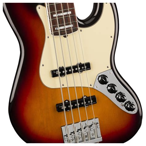 Fender American Ultra Jazz Bass V Rw Ultraburst At Gear Music