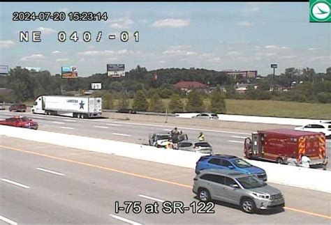 Serious Injuries Reported In I 75 Crash In Middletown 2 Nb Lanes Shut Down