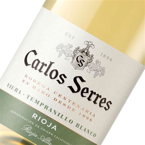 Carlos Serres Viura Tempranillo Blanco Carlos Serres