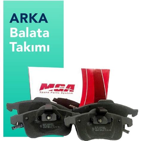 Mga Ford Transit Custom Arka Fren Takım Balatası 2012 2019 Fiyatı