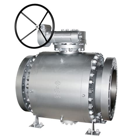 China Forged Steel Trunnion Mounted Ball Valve Manufacturer And