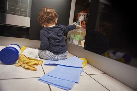 Home Safety Storing Cleaning Products Medicines And Other Dangerous