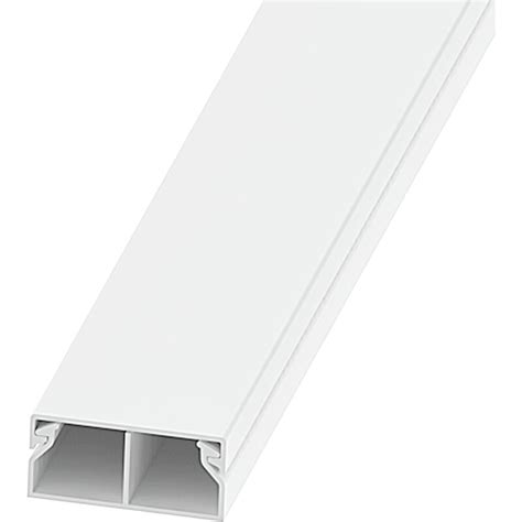 Mini Canaleta Eléctrica Para Mecanismos 40x17 2 Metros Blanco Iluminashop