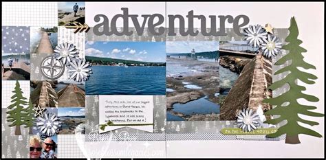 Into The Wild Scrapbook Workshop Sold Out Monkey Scrapbook Layouts