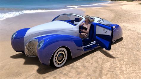 PW Customizable Hot Rod V12 Daz 3D