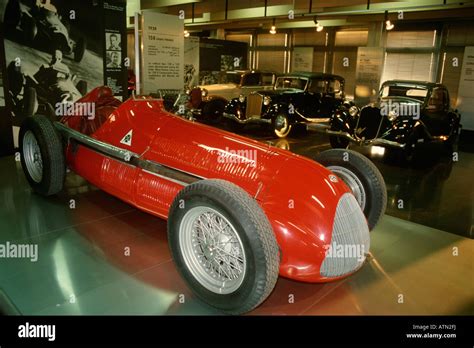 Arese Italy Alfa Romeo Museum Museo Storico Alfa Romeo Stock Photo - Alamy