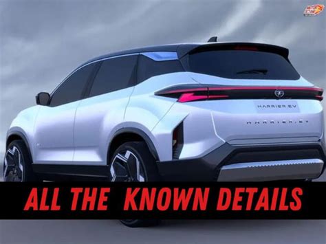 Tata Harrier EV Launch Details We Know Till Now MotorOctane