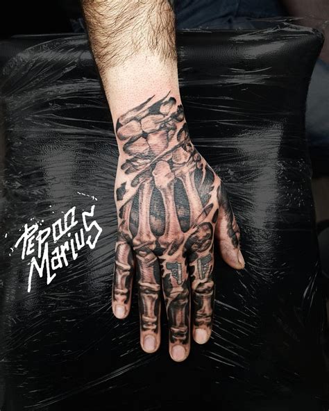 Skeleton Hand Tattoo Ideas With Deep Meanings