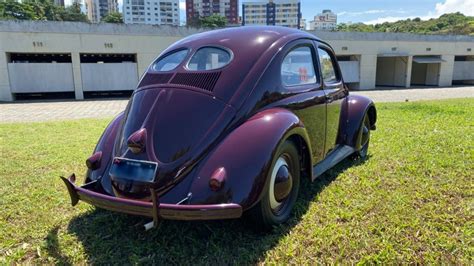 VW Fusca mais antigo do Brasil é raridade mundial precisa de manivela