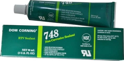 Dow Corning Joint Sealant 3 Oz Tube Off White Rtv Silicone Msc