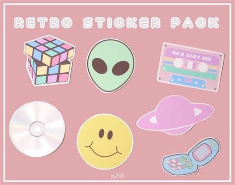 Nostalgia Sticker Pack Sticker By Lauren53103 90s Star Stars 90s