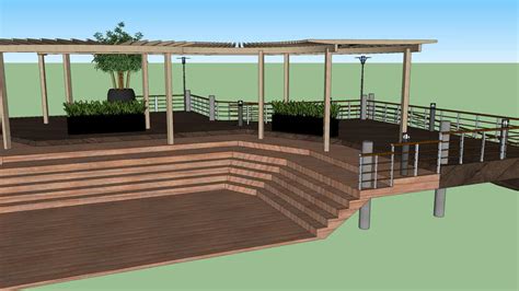 Wood Shore Deck 3d Warehouse