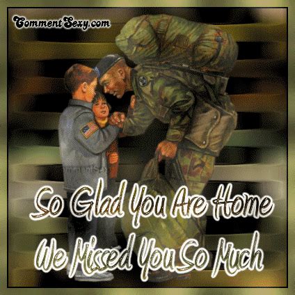 Welcome Home Military Quotes