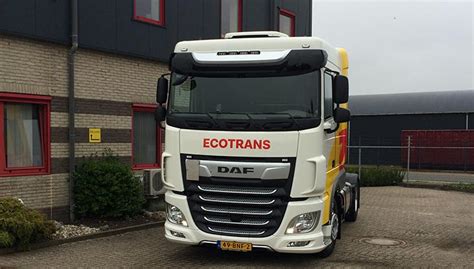 Transport Online Nieuwe Daf Ft Xf Voor Ecotrans