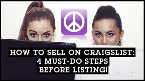 How To Sell On Craigslist 4 Must Do Steps Before Listing Youtube