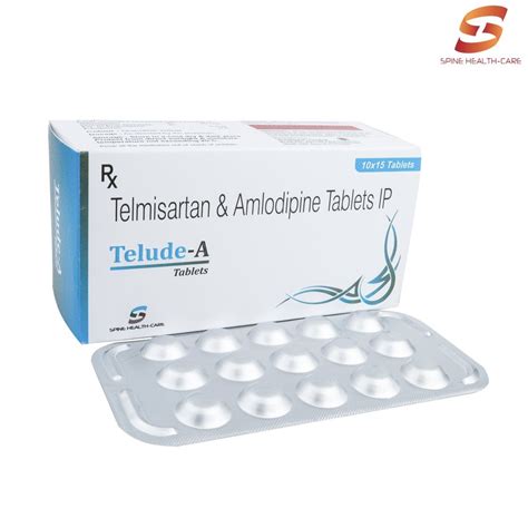 Telmisartan 40 Mg Amlodipine 5mg Tablets At Rs 1335 Box