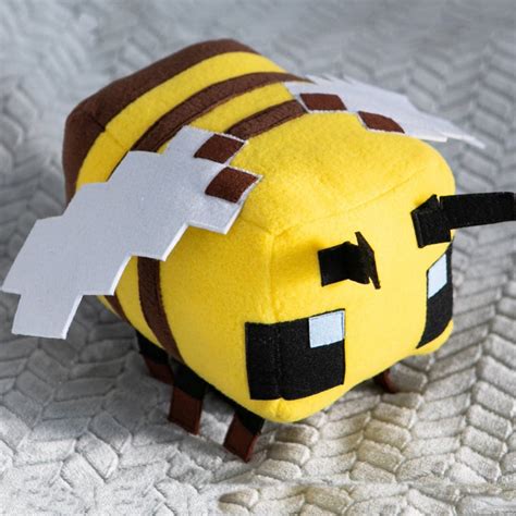 Minecraft Bee Soft Plush Stuffed Toy - PlushStore.com - World of plushies