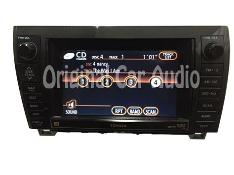 TOYOTA Tundra Sequoia JBL Navigation GPS Radio MP3 CD Player LCD