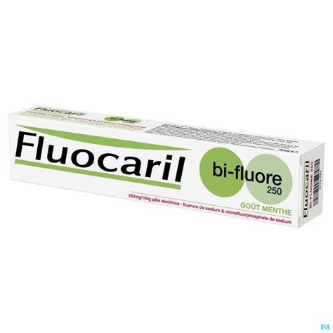 FLUOCARIL DENTIFRICE BI FLUORE 250 75 ML Dentifrices Pharmacodel