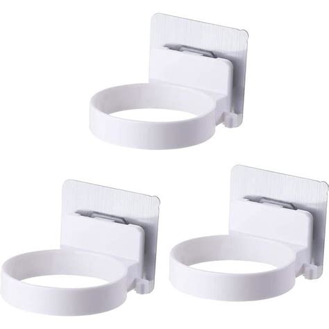 Porte Sèche Cheveux 3PCS Support de Sèche Cheveux Mural Porte Sèche