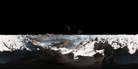 360 Degree Europa Surface, Mysterious Icy Moon of Jupiter ...