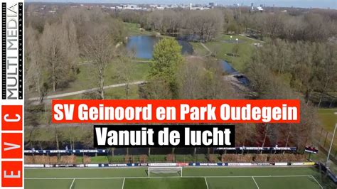 Voetbalclub SV Geinoord En Park Oudegein In Nieuwegein Vanuit De Lucht