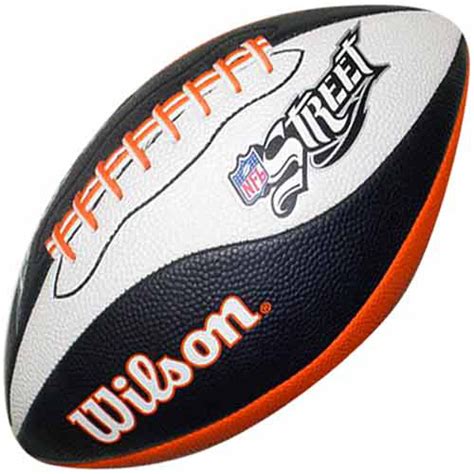 Wilson Nfl Street Pro Spiral Junior Footballs Football Equipment And Gear