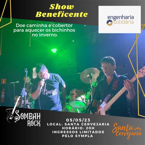 Show Beneficente Sombah Rock Em Caxias Do Sul Sympla