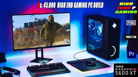 Rs 45 000 Best Killer Performance Gaming PC Build 2022 I5 With RX