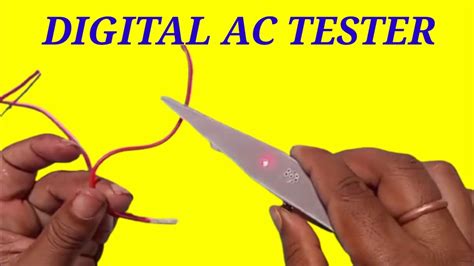 How To Make Ac Tester Wireless Tester Bc547 Youtube