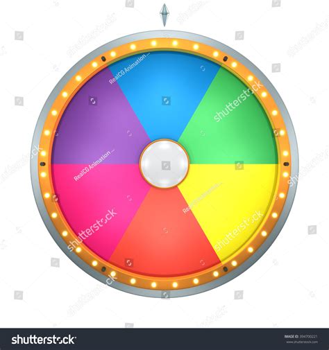 Lucky Spin Represent Wheel Fortune Concept Stock Illustration 394700221