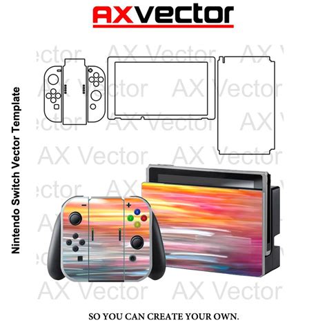 View 17 Nintendo Switch Skin Template Vector Free Factstudentcolor