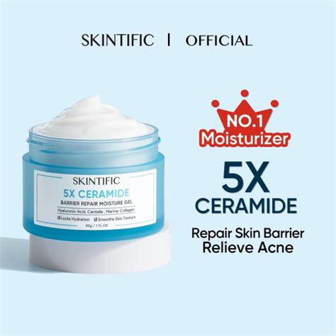 SKINTIFIC 5X Ceramide Skin Barrier Repair Moisture Gel Moisturizer