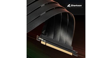 Sharkoon Vertical Graphics Card Kit Riser Card Zwart