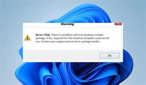 Error 1723 cómo solucionar este problema del instalador de Windows