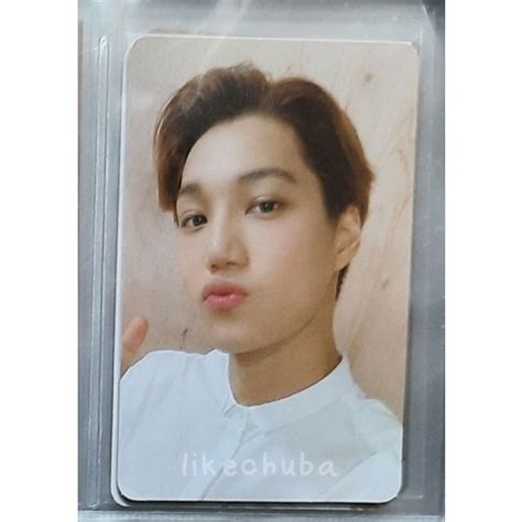 Jual Photocard Kai Superm Jopping White Kr Ver Shopee Indonesia