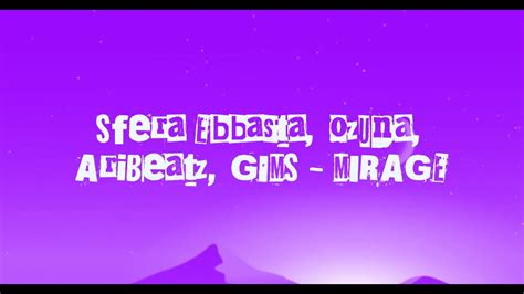 Sfera Ebbasta Ozuna Aribeatz Gims Mirage Karaoke Youtube