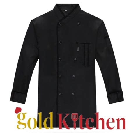 Jual Seragam Chef Baju Koki Kemeja Koki Lengan Panjang Unisex Shopee