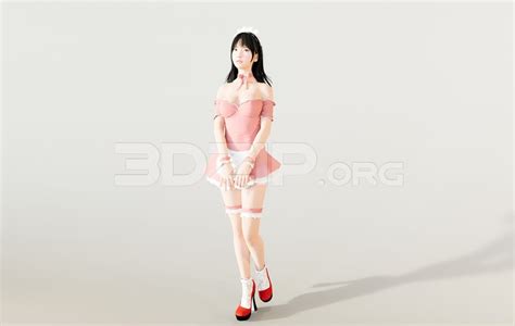 11436. Free 3Ds Max Girl Model Download