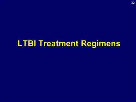 Latent Tuberculosis: Identification and Treatment