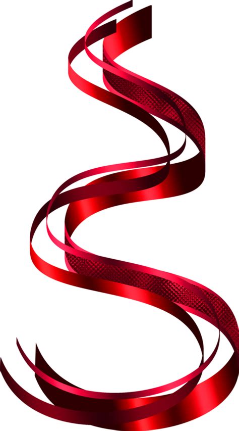 Free Red Ribbon Christmas Tree Clipart Png With Transparent