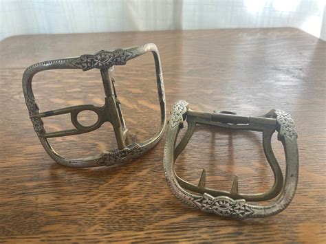 Authentic 18th Century Shoe Buckles Antique Shoe Buckles Etsy